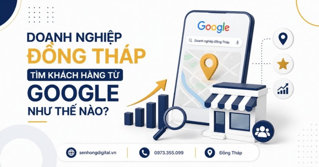 Doanh nghiệp Đồng Tháp tìm khách hàng từ Google như thế nào?